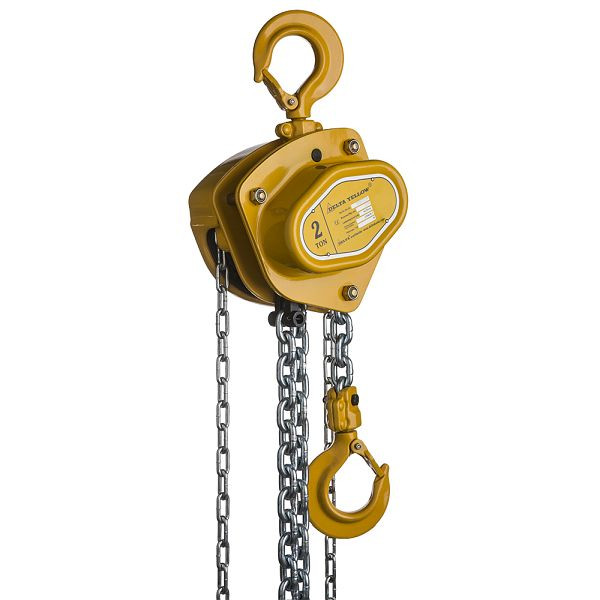DELTA YELLOW® Stirnradkettenzug, 2t mit 3m Hubhöhe, DY.0.04402003