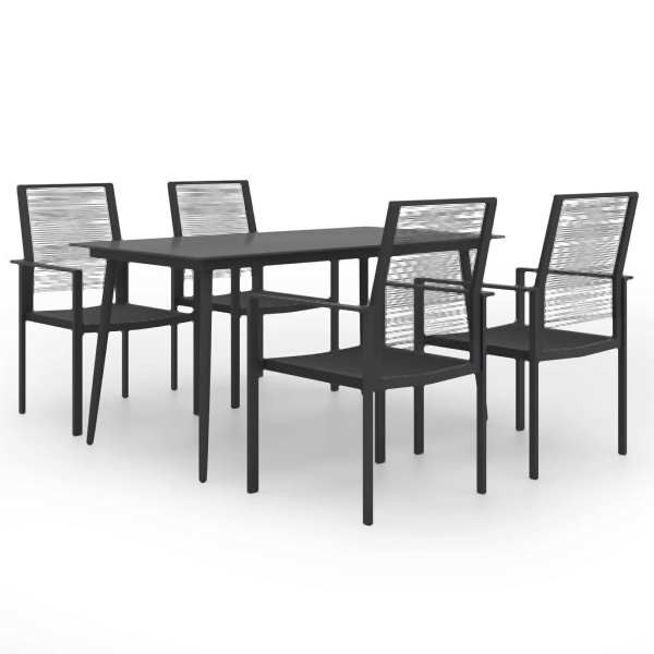 vidaXL 5-teilig Garten-Essgruppe, 3060257, 8720286241790
