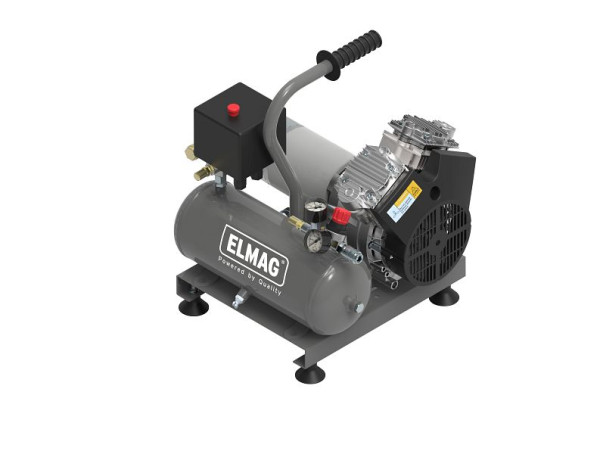 ELMAG Spezialkompressor ÖLFREI EXTREME 3, 12V, mit 7 Liter Kessel, max. 8 bar, 21206