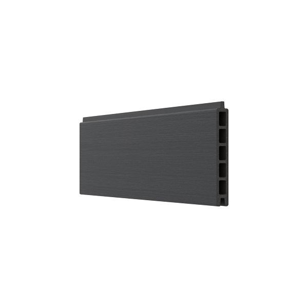 T&J MAX WPC-Steckzaunbrett, 140 x 20 x 1790 mm, coextrudiert, Farbe CHARCOAL, 44643