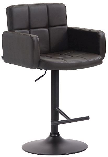 CLP Barhocker Los Angeles schwarz, braun, 318165, 4251756454036