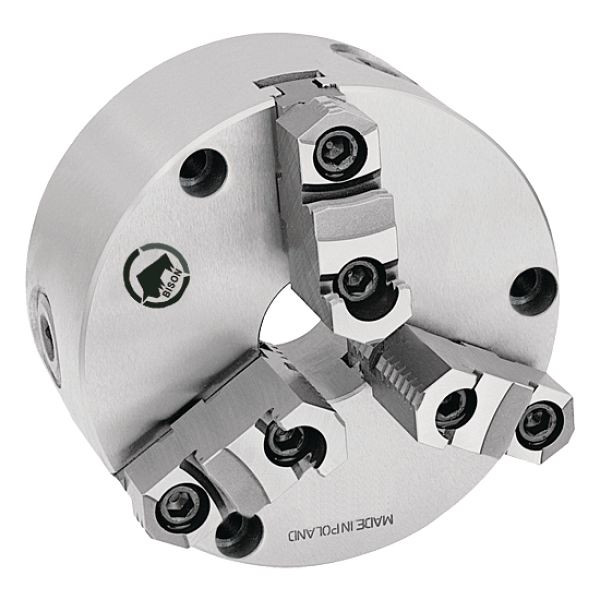 Optimum Dreibacken-Drehfutter Guss Ø 125 mm DIN 6350 A2-3 BISON, 3450230