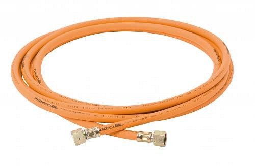 Perkeo Propan-Hochdruckschlauch nach EN 16436-1 (DIN 4815), G3/8 LH x G3/8 LH, 3m, 402/2/3