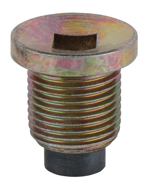 KS Tools Ölablassschraube, Innen4kant 8mm, M18x1,5x22mm, VE: 10 Stück, 430.1161