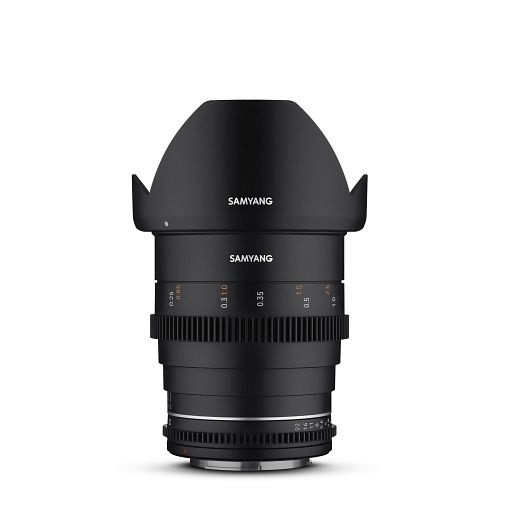 Samyang MF Videoobjektiv 24mm T1,5 VDSLR MK2 Canon RF, 1023025