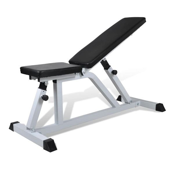 vidaXL Multi Hantelbank Traninigsbank Fitness Kraftstation, 90360