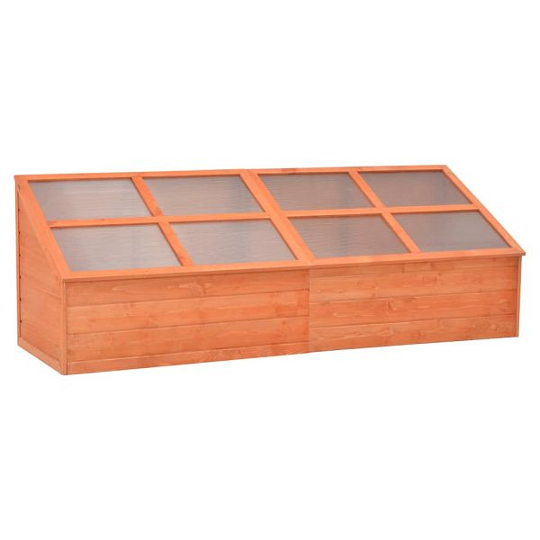 vidaXL Frühbeet Holz 180x57x62 cm, 170648