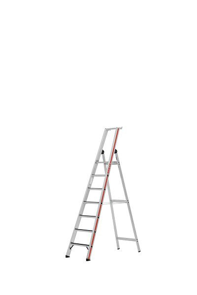 HYMER Stufenstehleiter R13 mit Plattform, einseitig begehbar, 7 Stufen, 862607