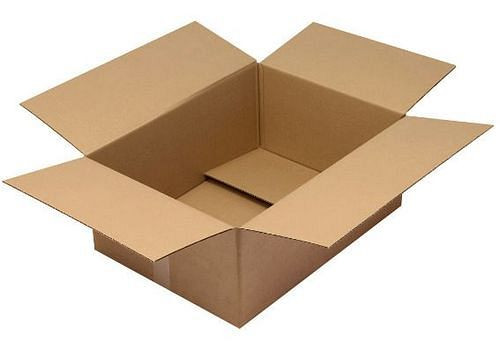 TransPak Wellpapp-Faltkarton 1-wellig, Innenmaß 600 x 450 x 250 mm, Qualität 1.30C, VE: 25 Stück, 299311