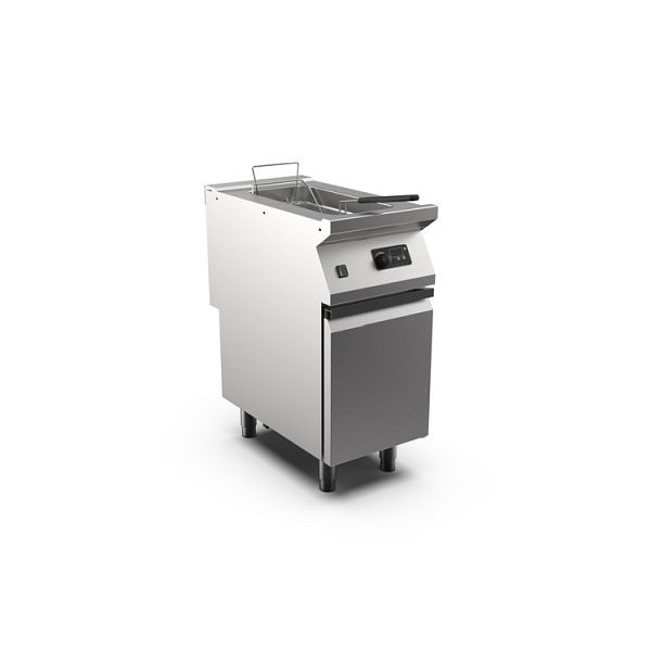 Mareno M1-700 elektrische Fritteuse 15 Liter digital regellbar, mit Tür, 40cm, FR74E15KA, 171.413
