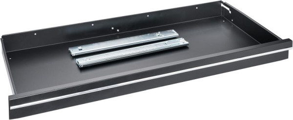 Hazet Schublade, flach, komplett, inklusive Teleskopschienen (Paar), Schubladen Griffprofil, für Werkstattwagen Hazet Assistent 179 N XXL, 179NXXL-050