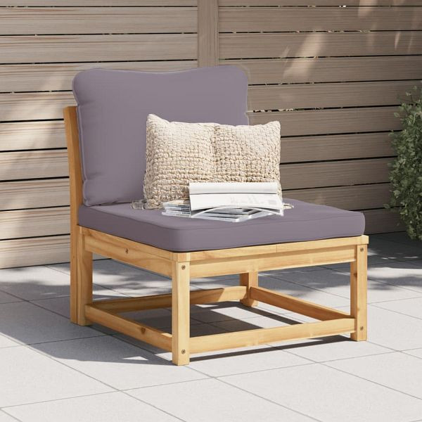 vidaXL Gartensofa mit Kissen Massivholz Akazie, 366495, 8721012467354