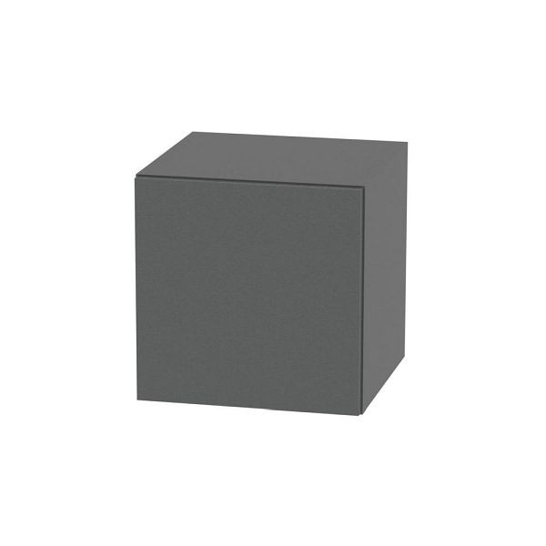 Deskin Türelement 1 OH 400 CAIDO, Dekor anthrazit, B 400 x H 400 x T 400 mm, 348054