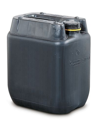 DENIOS Kunststoffkanister aus Polyethylen (PE), ableitfähig, 10 Liter Volumen, schwarz, 148430