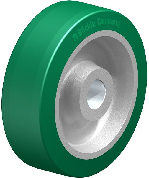 Blickle GSTN 304/50H7 Rad aus Blickle Softhane®, Grün, 754404