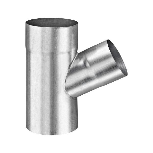 Grömo Zink-Fallrohrabzweig 72Grad, 100/100mm 62974, 106458