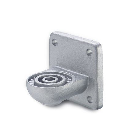Ganter Laschen-Klemmverbinder, Aluminium (GN 272-65-OZ-SW), VE: 5 Stück, 272-65-OZ-SW