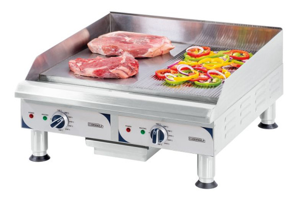 Casselin Griddleplatte L - Gerillt / Glatt, CPASLRL