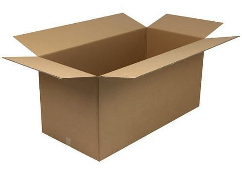 TransPak Wellpapp-Faltkarton 2-wellig, Innenmaß 1200 x 570 x 570 mm, Qualität 2.30BC, VE: 10 Stück, 299398