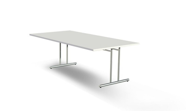 Kerkmann Besprechungstisch, für 6 Personen geeignet, B 2000 x T 1000 x H 720 mm, Weiß, 11744610