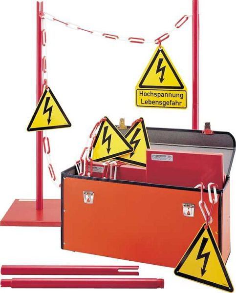 Gossen Metrawatt Teile zum Sichern, Warnen und Absperren bei Hochspannungsprüfungen, Z504G