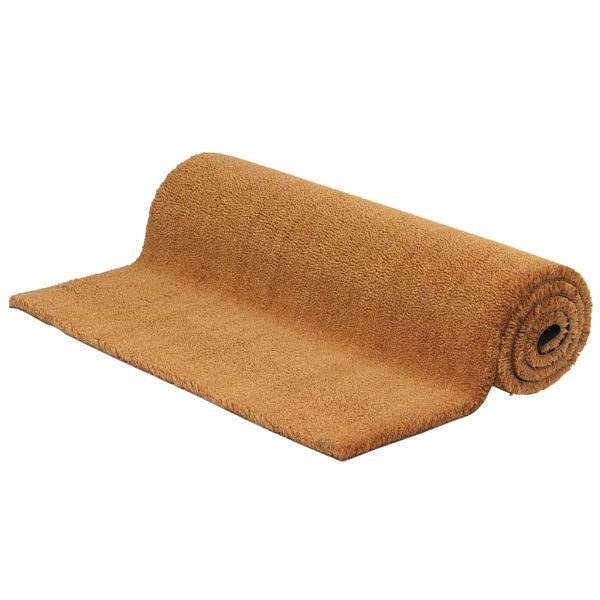 vidaXL Fußmatte Natur 100x200 cm Kokosfaser Getuftet, 155568