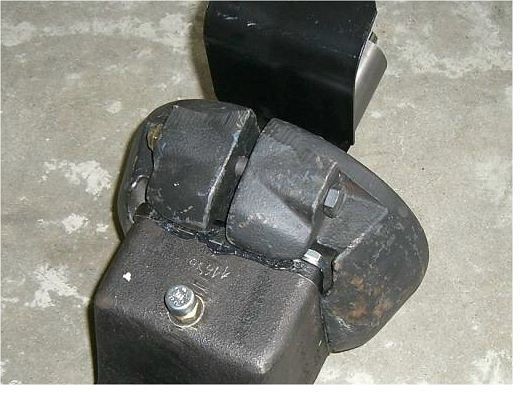 PowerPac Mähbalkengewicht für Mähbalken 122 cm für MF17, MAKL0105700