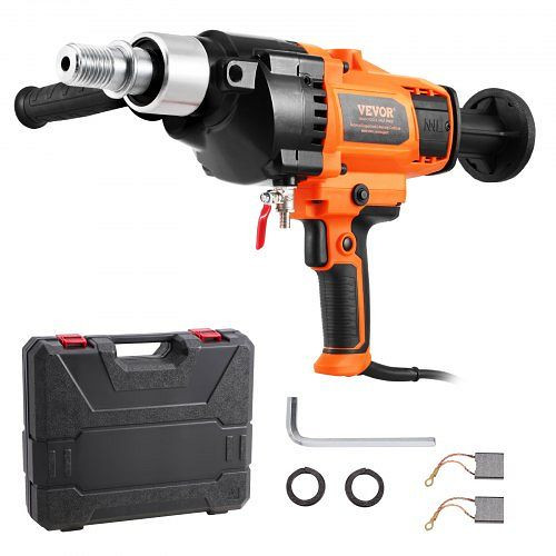 VEVOR Diamantkernbohrmaschine Kernbohrmaschine 2600W Kernbohrgerät 2-18cm, SCJGSZKJ180M5QBRCV2