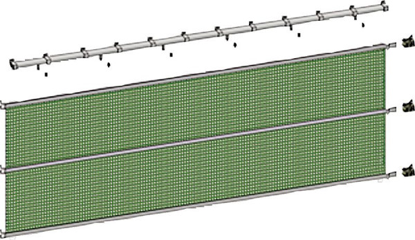 Patura Laufschienensatz 8 m, 335074