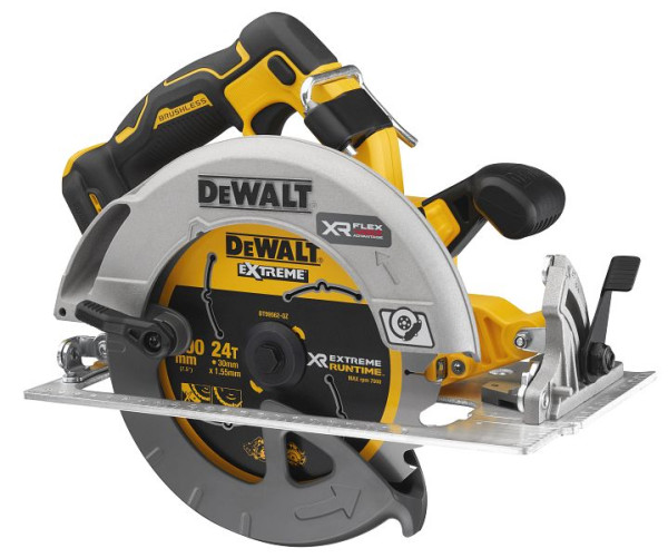 DeWalt 18,0 Volt Akku-Handkreissäge 190mm XR FlexVolt Advantage (bürstenlos) - Basisversion, DCS573NT-XJ