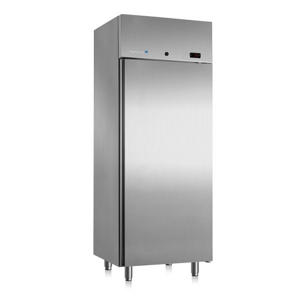 Marecos Softline Edelstahl 700 Liter GN 2/1 Gefrierschrank mit Umluftkühlung, 221.025