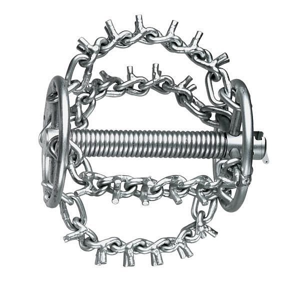 Rothenberger Kettenschleuderkopf mit Spikes mit 4K+Ring, 22K, D=65mm, 72285