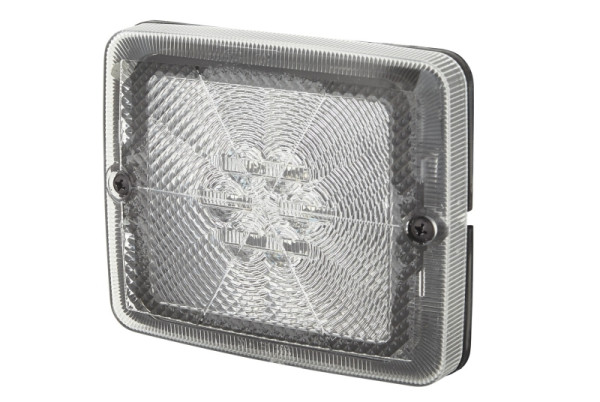 HELLA LED-Rückfahrscheinwerfer, 24V, Einbau, für waagerechte Befestigung, Kabel: 100mm, Stecker: Flachstecker, 2ZR 013 236-311