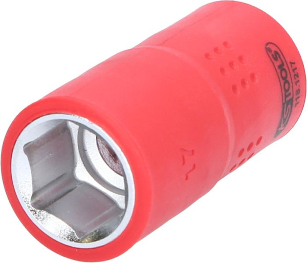 KS Tools 1/2" Isolierte Stecknuss, 17 mm, 118.1217, 4042146873434