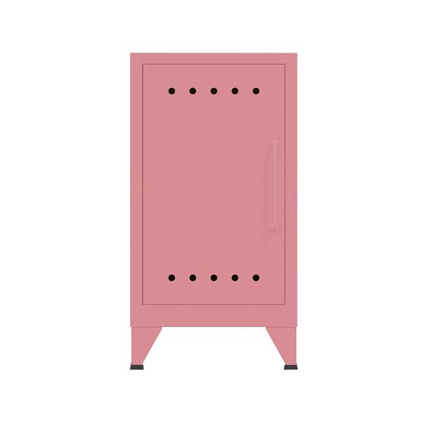 Bisley Fern Ablageschrank, inkl. einem festen Fachboden, Griff rechts, 601 pink, FERMINLH601