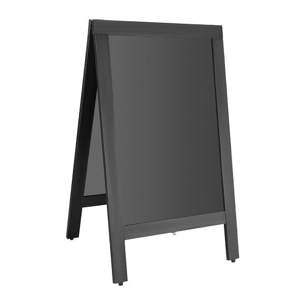 Olympia Bürgersteig-Werbetafel Schwarzer Holzrahmen 500x850mm, CU992
