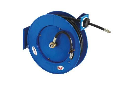 Nilfisk Automatische Schlauchtrommel blau mit 20m HD-Schlauch, DN10, 106403131