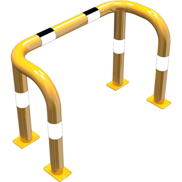 Stein HGS Rammschutzbügel -Solid- 90° Doppelbügel, 1000x650mm /zum Aufdübeln, 477.70pbg