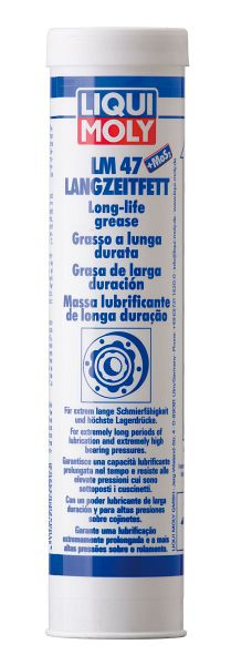 LIQUI MOLY LM 47 Langzeitfett + MoS2, Spezialfett, VE: 12 Stück à 400 g, 3520