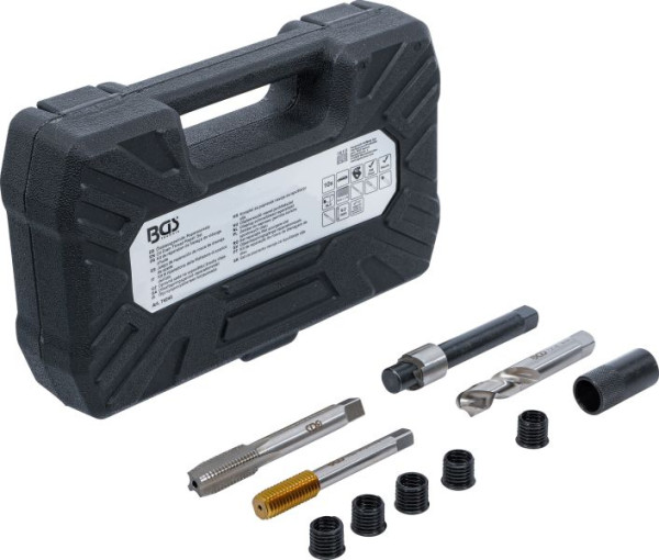 BGS Reparatursatz für Öl-Ablass-Gewinde, für Aluminium-Ölwannen, M12 x 1,75 mm, 74243