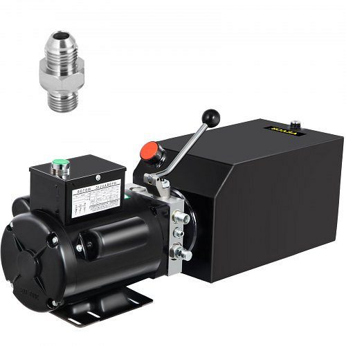 VEVOR Auto Lift Hydraulisch Netzteil Pumpe Schwarz 2950 PSI Auto-Werkstatt, 14LCZYYBHSYX00001V7