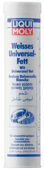 LIQUI MOLY Weisses Universalfett, Kartusche Kunststoff, VE: 0,4 kg, 8918