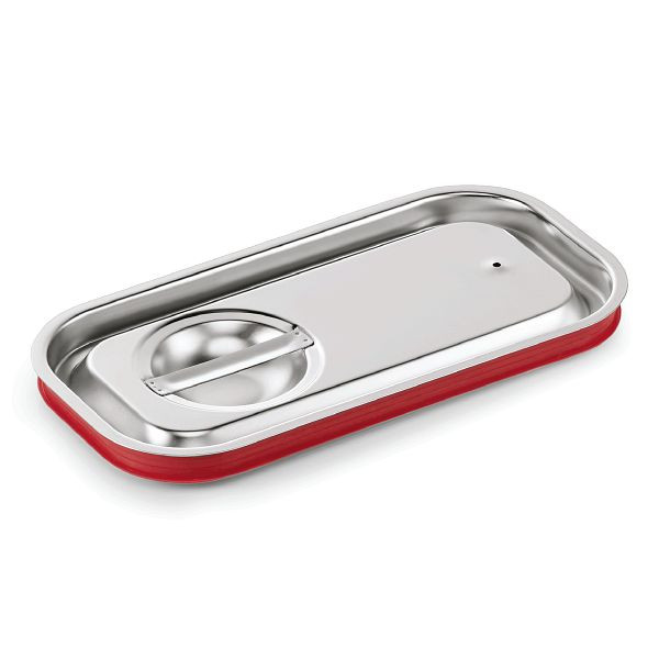 WAS GN 70 GN Deckel 1/3, mit unterseitiger Silikondichtung, 7013004