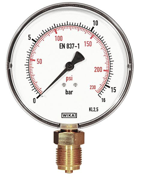 REMS Manometer feinskaliert, 16 bar, 115045, 4039976021296