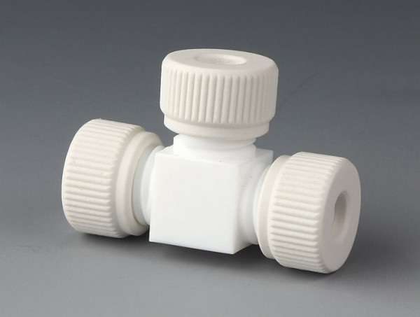 Bohlender T-Verbindungs-Stücke Fitting-Gewinde M 14 x 2, für Schlauch-Außen-Durchmesser in mm: (1/4) - 6,35, D 505-06