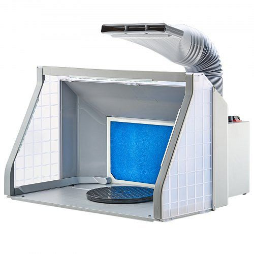 VEVOR Absauganlage Airbrush Spritzkabine Zubehör Lackierkabine 9m³/min, PBSPQF563336CTROMV2