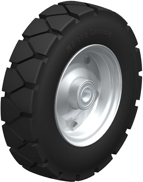 Blickle VLE 410/30-90K Rad aus Super-Elastik-Vollgummi, Schwarz, 264077