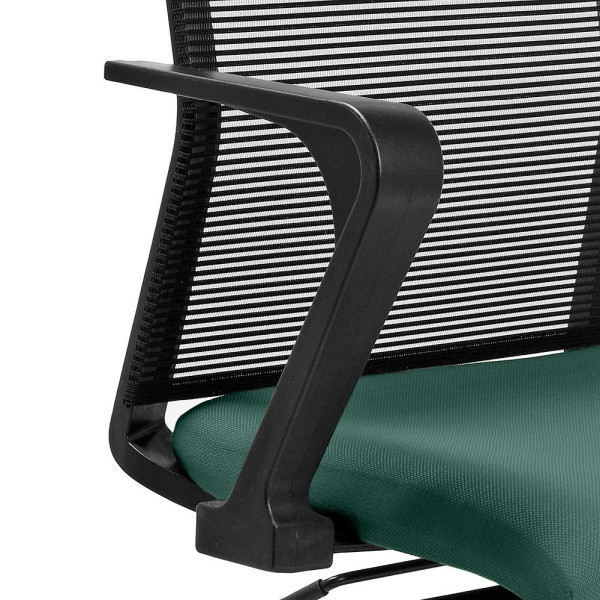 Deskin Feste Armlehnen, Schwarz, 50 x 290 x 220 mm, 333335