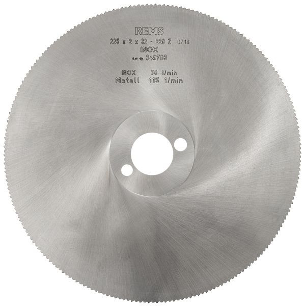 REMS Metallkreissägeblatt HSS, 849703 R, 4039976081566