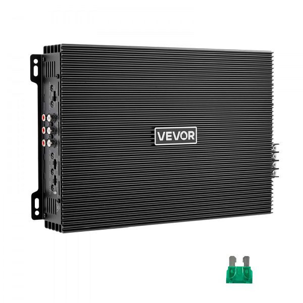 VEVOR 4-Kanal Autoverstärker Klasse AB, Max. 4x200W bei 4 Ohm / 4x400W bei 2 Ohm, für SUVs & Geländewagen, 4TDABL4X100WHSZA8001V9
